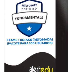 EXAME + RETAKE (RETOMADA) FUNDAMENTALS | PACOTE PARA 100 USUARIOS